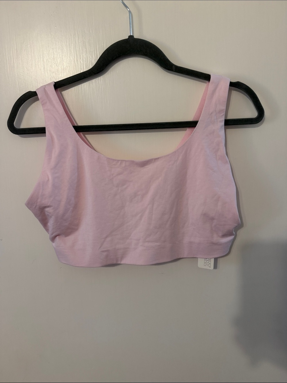 NWT Smoothiez by aerie Light Pink Seamless Scoop Bralette